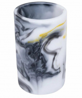 Стакан для зубных щеток Лава полирезина 23-6133-2 Стакан для зубных щеток Лава полирезина 23-6133-2