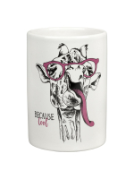 Стакан для зубных щеток керамика Happy giraffe BCE0083AA-SD