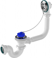 Обвязка на ванну 1 1/2*40 Aquant с переливом V110 1/45 (аналог E150)