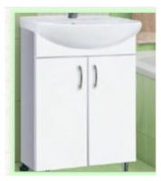 Подстолье Гамма 600 (2 двери) белый под ум. Уют 600 GOTA ROCIO