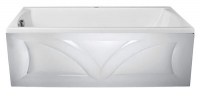 Ванна 1600*700 "Модерн" Марка №1 с панелью, с рамой акрил