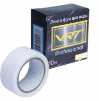 Лента Фум 20мм*0,1мм*10м д/воды VRT Professional Лента Фум 20мм*0,1мм*10м д/воды VRT Professional