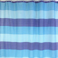 Шторка д/ванной 180*180/200 Zalel  полиэстер SHF-283