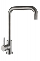 Смеситель  Ломонд д/кухни шар. с высоким изливом 11331 нержав.сталь GOLDEN FOX 1/10