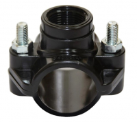 Седелка ПЭ с внут. труб. резьбой 40-1/2" (обж) 2 болта ТПК-АКВА