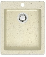 Мойка Линди Z8Q2 (беж.) глянец 500x425x195 с сифоном GOTA ROCIO