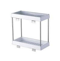 Полка пластик. прямая 2-х ярусная 310*145*320мм G83322 GOTA ROCIO® (332-2) 1/10 европодвес