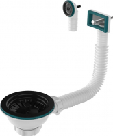 Выпуск 3 1/2 с чёрной мет.реш. с прямоуг/кругл переливами Aquant NV385 1/40