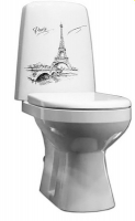 Унитаз-компакт Эльдорадо белый Декор дв.бачок с гофрой Комбо (кат.С) (г.Ст.Оскол) Унитаз-компакт Эльдорадо белый Декор дв.бачок с гофрой Комбо (кат.С) (г.Ст.Оскол)