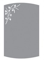 Зеркало 600*780 шв Н-257 пескоструйный рисунок Зеркало 600*780 шв Н-257 пескоструйный рисунок