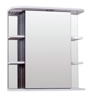 Шкаф зеркальный Кристалл 650 белый Flamenco б/с Шкаф зеркальный Кристалл 650 белый Flamenco б/с