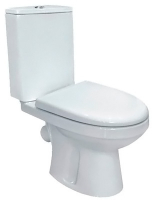 Унитаз-компакт Фиона белый с арматурой, с сиденьем Люкс (г.Ст.Оскол)