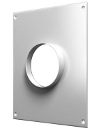 Площадка торцевая металл. d100 100ПМ 196*236 фланец d100 1/30