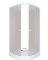 Душ.ограждение 80*80*195 низкий поддон, мат.стекло ZE81 PARLY Душ.ограждение 80*80*195 низкий поддон, мат.стекло ZE81 PARLY