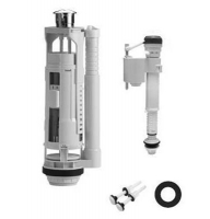 Арматура двухуровневая водосливная,ниж.подв.,Тип А,круглая резина. F012400-01К Iddis 1/20