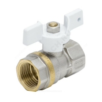 Кран шар баб. 1/2 г/г Лат. ник. Standart 1/35/140 (1102-01)