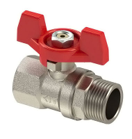 Кран шар баб. 1 1/4 г/ш лат. RTP