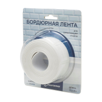 Лента бордюрная д/раковины и ванн 40мм*3,35м 130814 1/10 Лента бордюрная д/раковины и ванн 40мм*3,35м 130814 1/10