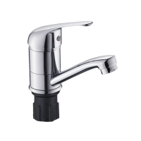 Смеситель д/кухни шар. с коротким изливом, креп.гайка Альфа 457021 d40 АНТЕЙ 1/10