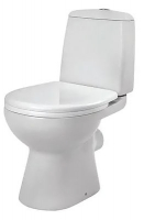 Унитаз-компакт "Цезарь" стандарт, 2 РА, сиденье дюр. Сантек 1.WH301745