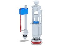 Арматура д/бачка кноп. белая ниж/подв АНИпласт WС6550 1/20