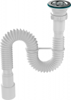 Гофросифон 1 1/2*40/50 Aquant F103 /385-755мм/ 1/60 (аналог G106)