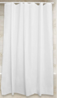 Шторка д/ванной 180*180см PV-201 белая "Сантис"