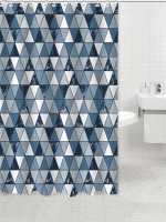 Шторка д/ванной 180*/200 Zalel полиэстер cy-213587 Шторка д/ванной 180*/200 Zalel полиэстер cy-213587