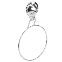 Полотенцедержатель кольцо на присоске Air-lock BI-3002 хром Sakura