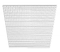 Решетка вентиляционная потолочная 600*600 РП6060сота ПВХ