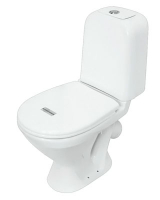Унитаз-компакт "Самарский" белый с сиденьем п/п,с арматурой Комбо (г.Самара) Унитаз-компакт "Самарский" белый с сиденьем п/п,с арматурой Комбо (г.Самара)
