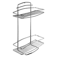 Полка металл. прямая 2-х ярусная 12 MI 212W020M44 Milardo