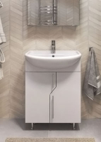 Подстолье Геометрия 600 (2 двери) под умывальник Уют 600 GOTA ROCIO