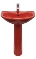 Умывальник-тюльпан Престиж-60 красный Эконом (г.Ст.Оскол)