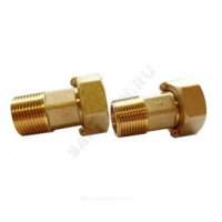Комплект присоединения счетчика 1/2x3/4 лат (2шт)