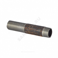 Сгон 1/2 удлиненная черн. сталь, 150мм  15 1/154