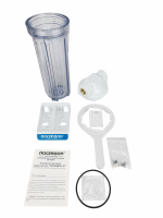 Фильтр магистральный 3/4 SL10" прозрачный без картриджа Посейдон-1Р 1/8 Фильтр магистральный 3/4 SL10" прозрачный без картриджа Посейдон-1Р 1/8