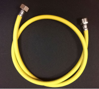 Подводка д/газа ПВХ 100см 1/2 г/ш вн.д.10мм ELKA 1/100