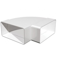 Колено плоское горизонт. на угол 90 д/прямоугольных воздуховодов 60*120 Виенто В612КГП 1/47