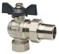 Кран шар американка баб. 3/4 г/ш угловой AQUALINK 60/5 (1172)