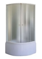 Душ.ограждение 90*90*195 высокий поддон, мат.стекло ZF90 PARLY Душ.ограждение 90*90*195 высокий поддон, мат.стекло ZF90 PARLY