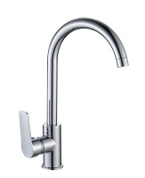 Смеситель д/кухни шар. с высоким изливом, креп.гайка, латунный сердечник G022310 d35 Акварель GOTA ROCIO® 1/10