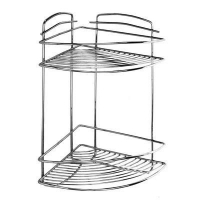 Полка металл. угловая 2-х ярусная 09 MI 209WC20M44 Milardo 1/6