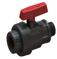 Кран шаров. для ПНД труб компрес. нар/вн. 3/4*3/4 ITAL/SPEKTR