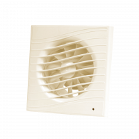 Вентилятор D125 осевой вытяжной ВИЕНТО STILL ВОЛНА В125С ivory (слон.кость)