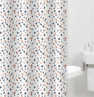 Штора д/ванной комнаты с кольцами GOTA ROCIO® Nordic Style 180*200 1/25