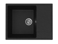 Мойка Модель GR 650-004 (черный оникс) матовая SOFT-TOUCH 650*495*180 с сифоном GOTA ROCIO