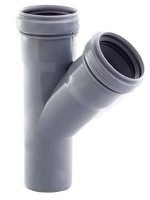 Тройник 50/40 угол 45 для внутр.канал. РТП 1/80