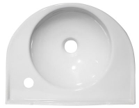 Умывальник Орфей-50 белый с/о 48см под кронштейны  (г.Ст.Оскол) С кат