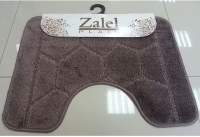 Коврик д/туалета 45*55см Zalel B темно-коричневый Коврик д/туалета 45*55см Zalel B темно-коричневый